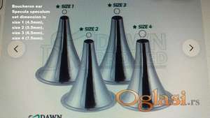 Ušni levak set 4 različita komada